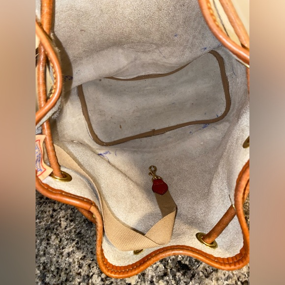 Dooney & Bourke Florentine Leather Drawstring Bag - Picture 6 of 10